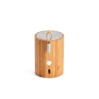 01G020BO_Gingko Drum Light Speaker Bamboo_1